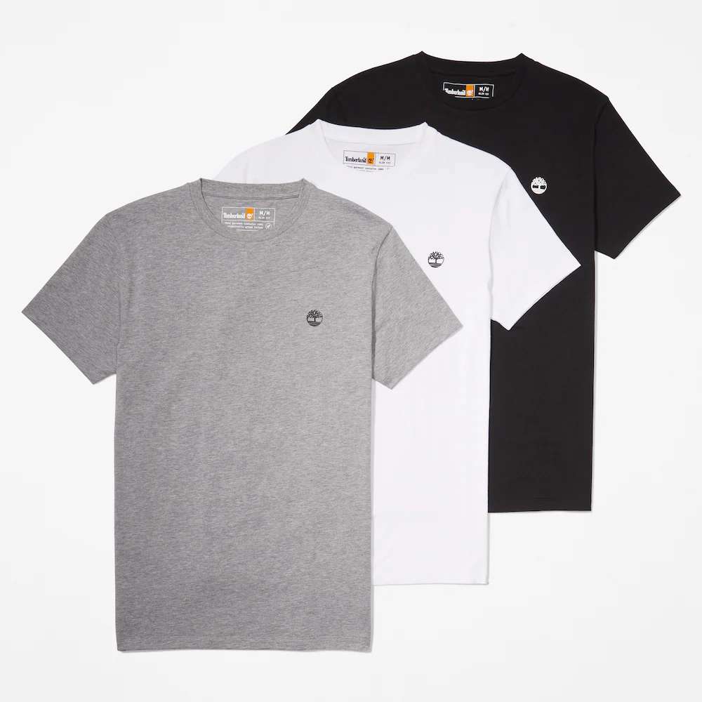 CAMISETA MASCULINO TIMBERLAND 3XPACK